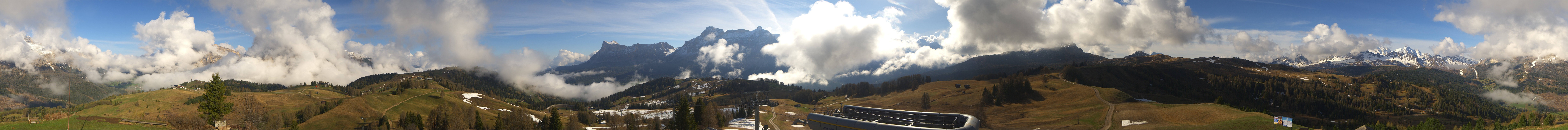Archiv Foto Webcam Alta Badia: Panorama Bioch Hütte
