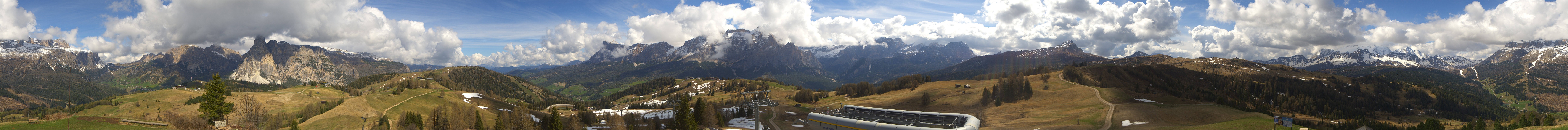 Archiv Foto Webcam Alta Badia: Panorama Bioch Hütte