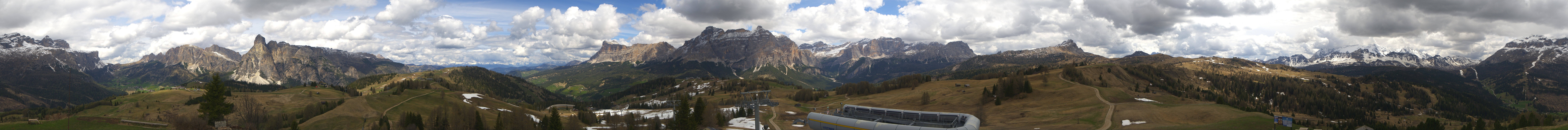 Archiv Foto Webcam Alta Badia: Panorama Bioch Hütte