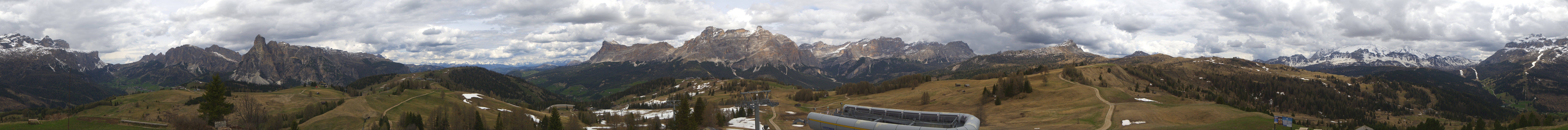Archiv Foto Webcam Alta Badia: Panorama Bioch Hütte