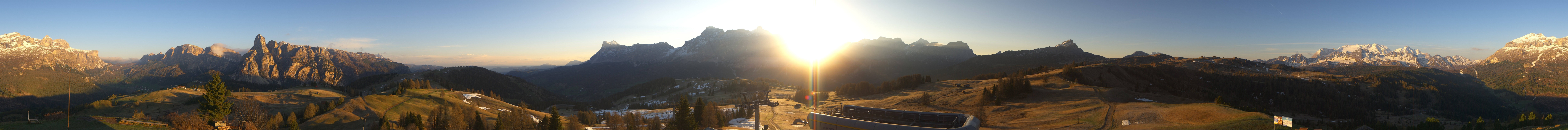 Archiv Foto Webcam Alta Badia: Panorama Bioch Hütte
