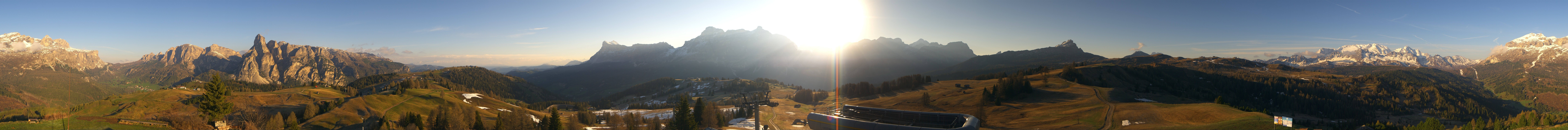 Archiv Foto Webcam Alta Badia: Panorama Bioch Hütte