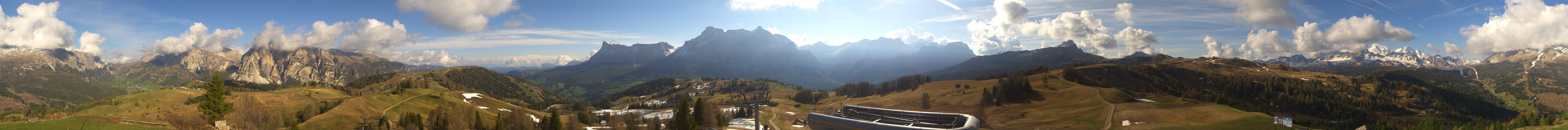 Archiv Foto Webcam Alta Badia: Panorama Bioch Hütte
