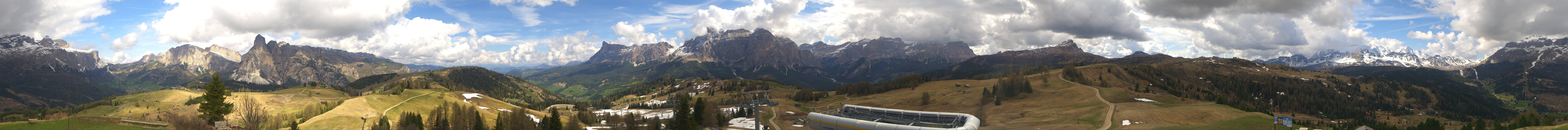 Archiv Foto Webcam Alta Badia: Panorama Bioch Hütte