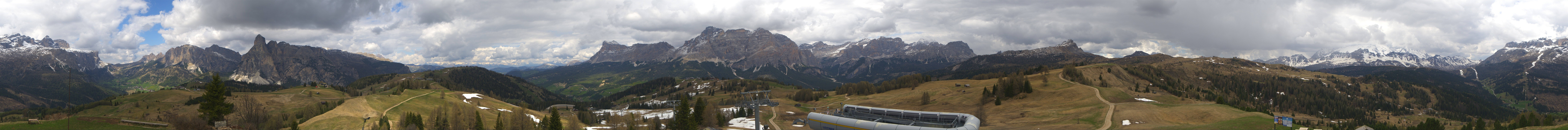 Archiv Foto Webcam Alta Badia: Panorama Bioch Hütte