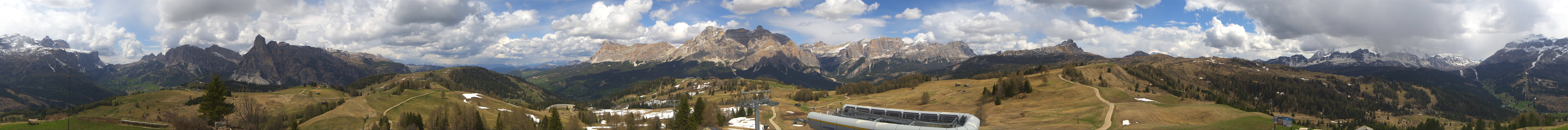 Archiv Foto Webcam Alta Badia: Panorama Bioch Hütte