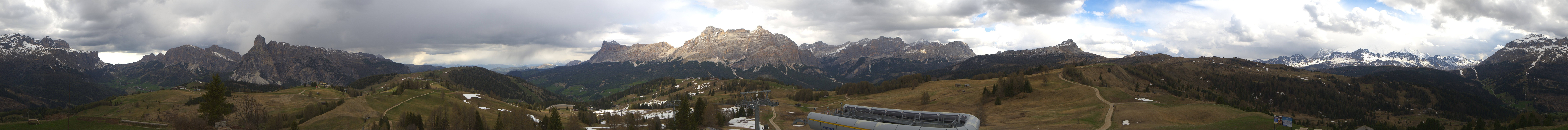 Archiv Foto Webcam Alta Badia: Panorama Bioch Hütte