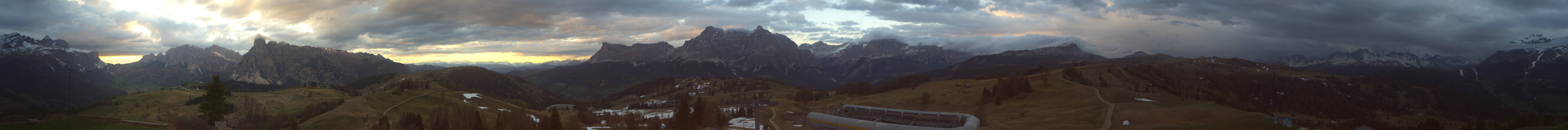 Archiv Foto Webcam Alta Badia: Panorama Bioch Hütte