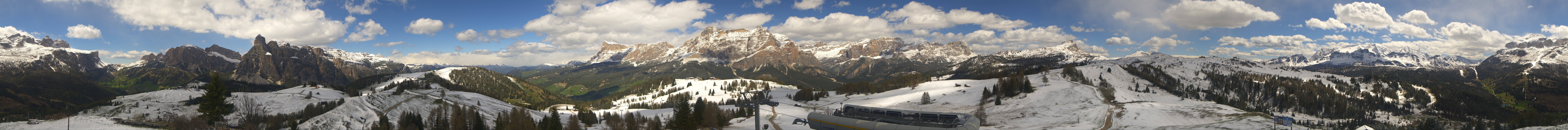 Archiv Foto Webcam Alta Badia: Panorama Bioch Hütte