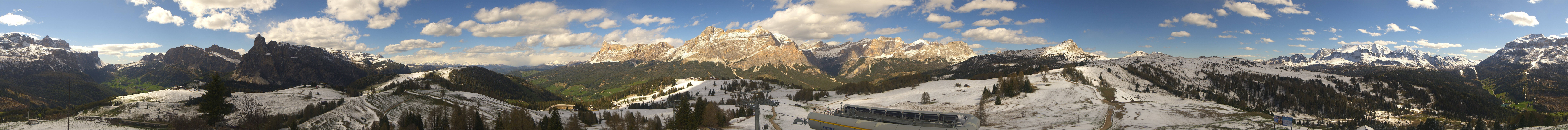 Archiv Foto Webcam Alta Badia: Panorama Bioch Hütte