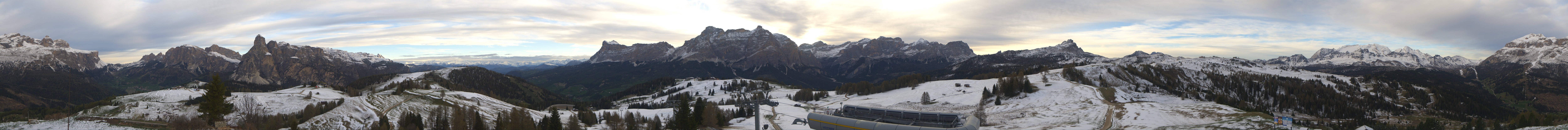 Archiv Foto Webcam Alta Badia: Panorama Bioch Hütte