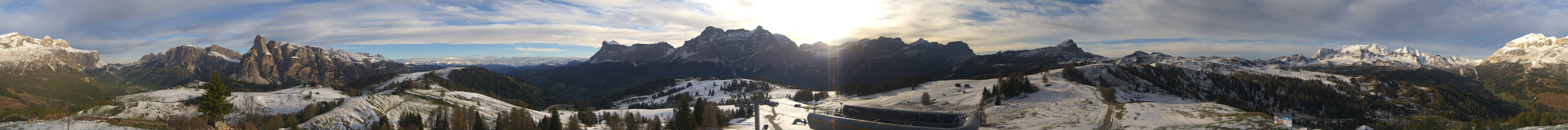 Archiv Foto Webcam Alta Badia: Panorama Bioch Hütte