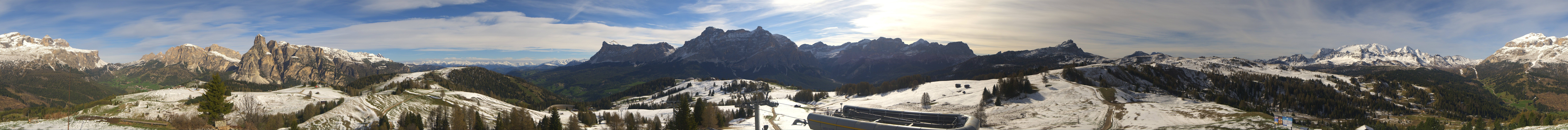 Archiv Foto Webcam Alta Badia: Panorama Bioch Hütte