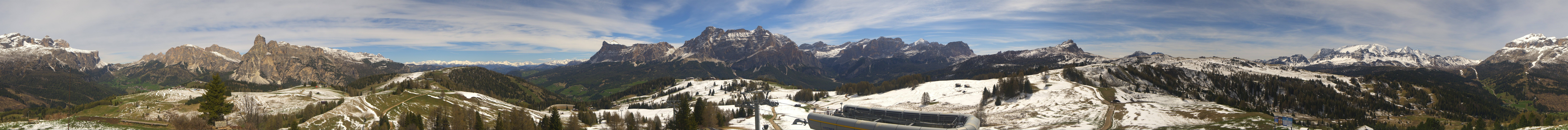 Archiv Foto Webcam Alta Badia: Panorama Bioch Hütte