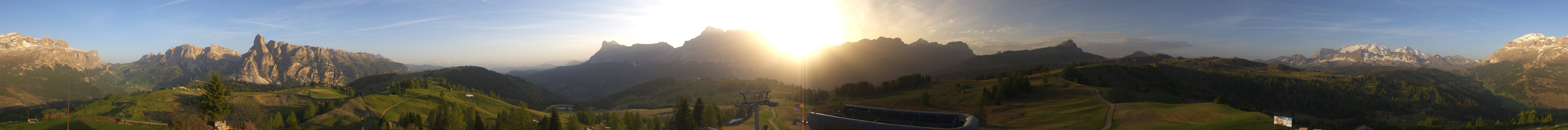 Archiv Foto Webcam Alta Badia: Panorama Bioch Hütte