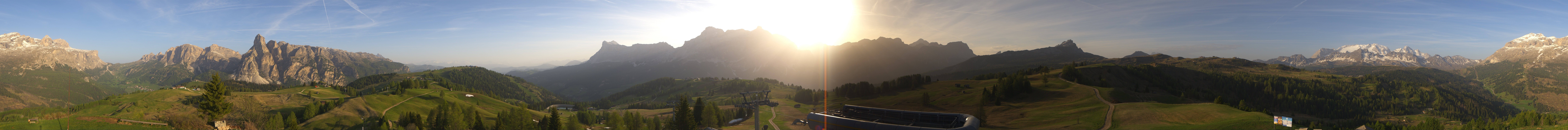 Archiv Foto Webcam Alta Badia: Panorama Bioch Hütte