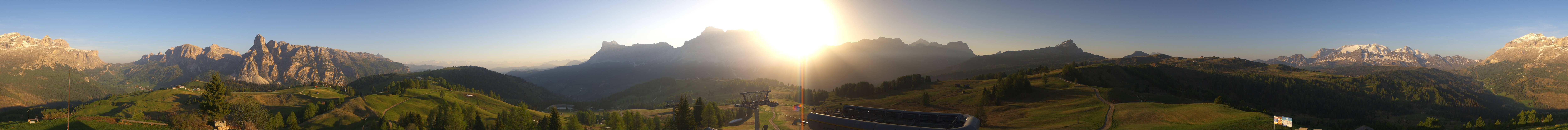 Archiv Foto Webcam Alta Badia: Panorama Bioch Hütte
