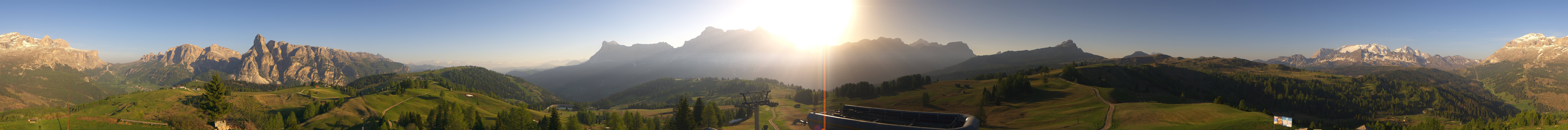 Archiv Foto Webcam Alta Badia: Panorama Bioch Hütte