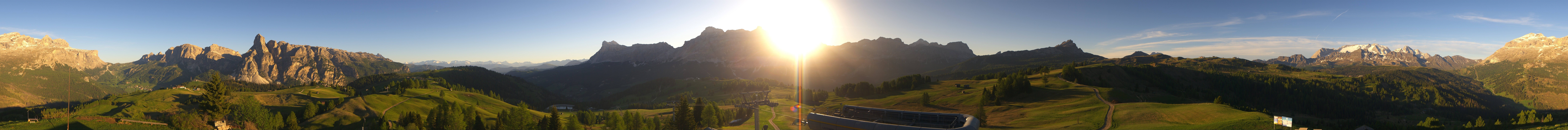 Archiv Foto Webcam Alta Badia: Panorama Bioch Hütte