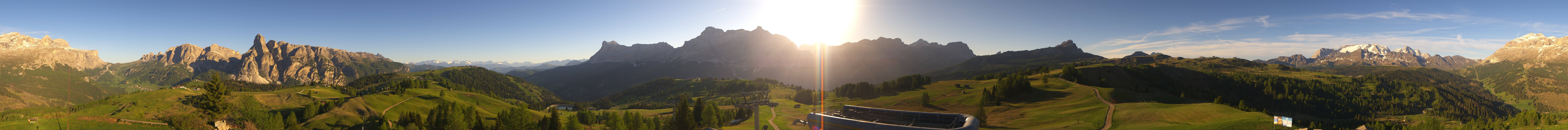 Archiv Foto Webcam Alta Badia: Panorama Bioch Hütte