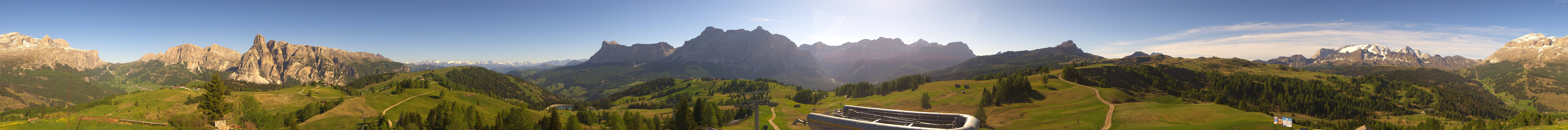 Archiv Foto Webcam Alta Badia: Panorama Bioch Hütte