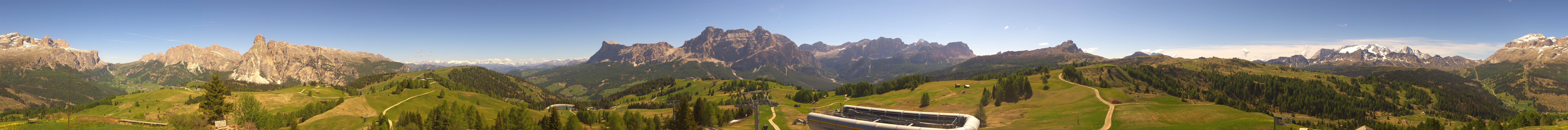 Archiv Foto Webcam Alta Badia: Panorama Bioch Hütte