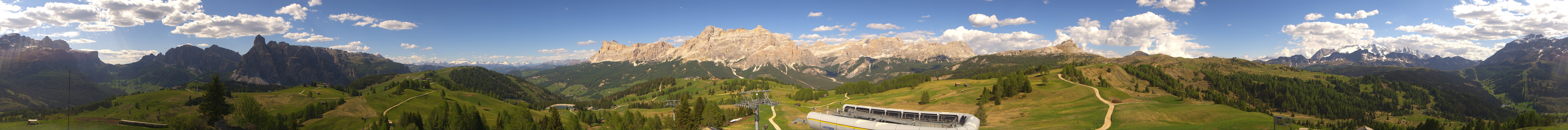 Archiv Foto Webcam Alta Badia: Panorama Bioch Hütte