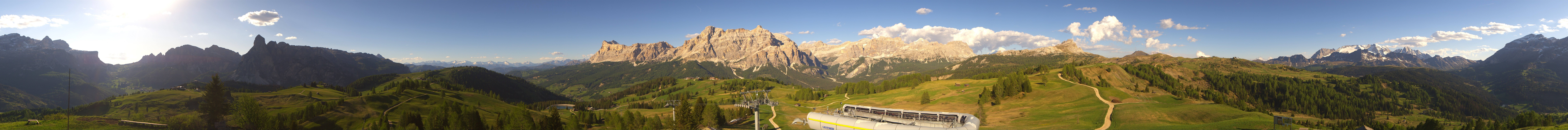 Archiv Foto Webcam Alta Badia: Panorama Bioch Hütte