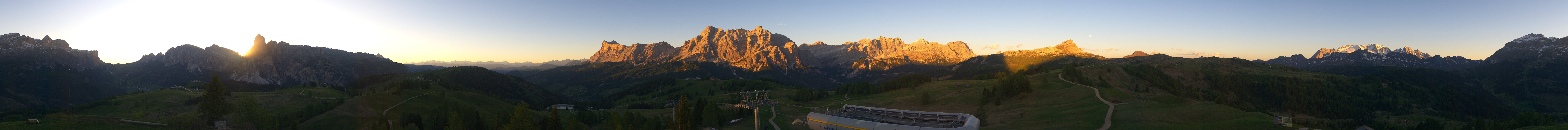 Archiv Foto Webcam Alta Badia: Panorama Bioch Hütte