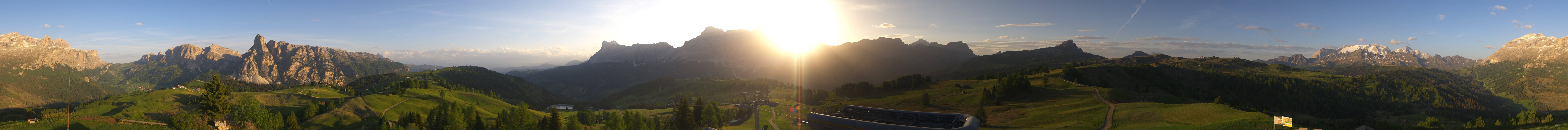 Archiv Foto Webcam Alta Badia: Panorama Bioch Hütte