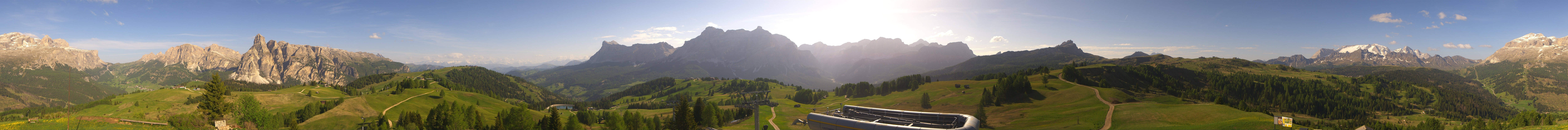 Archiv Foto Webcam Alta Badia: Panorama Bioch Hütte