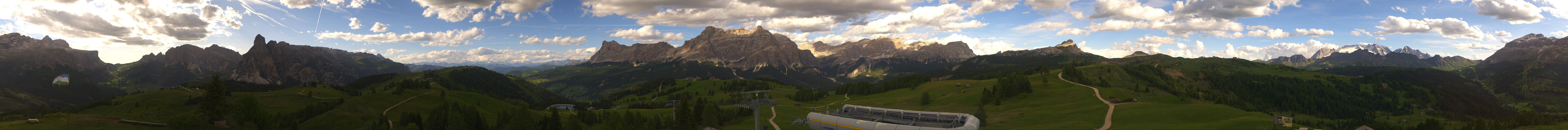 Archiv Foto Webcam Alta Badia: Panorama Bioch Hütte