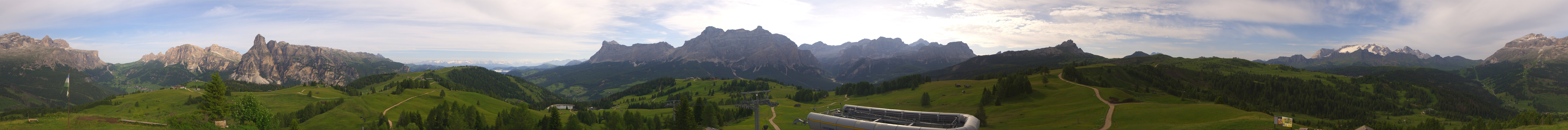 Archiv Foto Webcam Alta Badia: Panorama Bioch Hütte