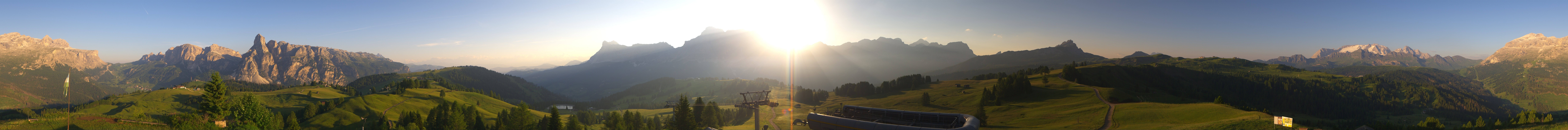 Archiv Foto Webcam Alta Badia: Panorama Bioch Hütte