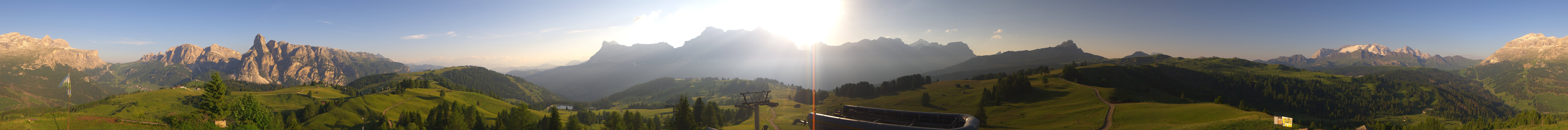 Archiv Foto Webcam Alta Badia: Panorama Bioch Hütte