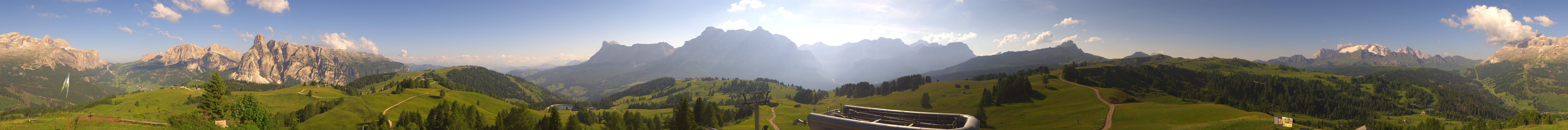 Archiv Foto Webcam Alta Badia: Panorama Bioch Hütte