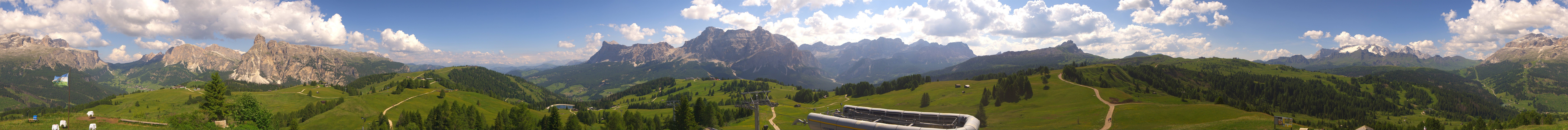 Archiv Foto Webcam Alta Badia: Panorama Bioch Hütte