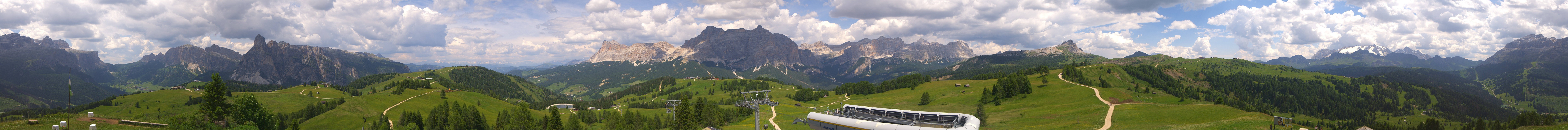 Archiv Foto Webcam Alta Badia: Panorama Bioch Hütte