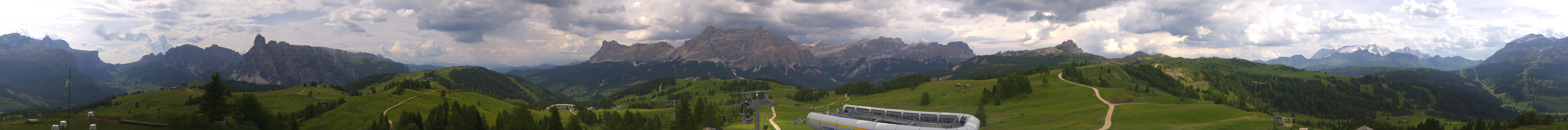 Archiv Foto Webcam Alta Badia: Panorama Bioch Hütte