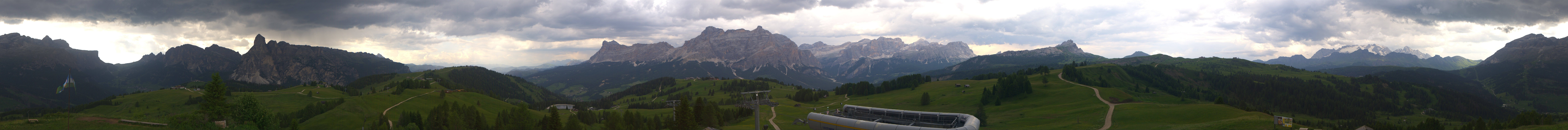 Archiv Foto Webcam Alta Badia: Panorama Bioch Hütte