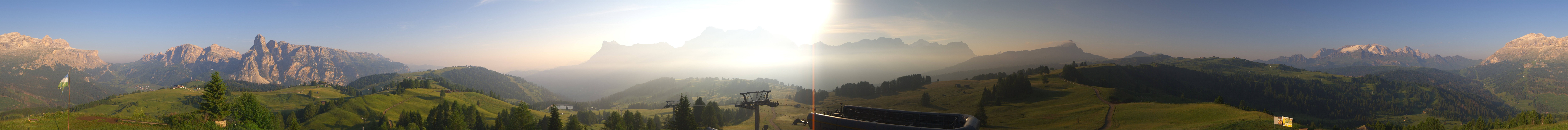 Archiv Foto Webcam Alta Badia: Panorama Bioch Hütte