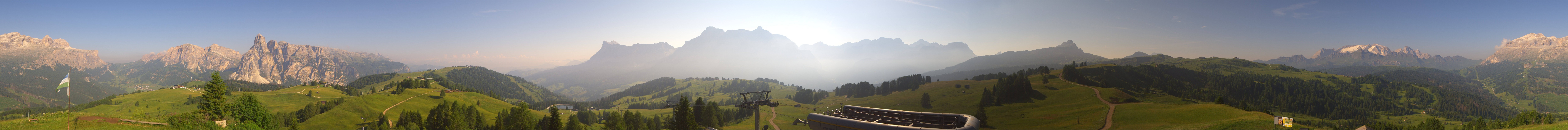 Archiv Foto Webcam Alta Badia: Panorama Bioch Hütte