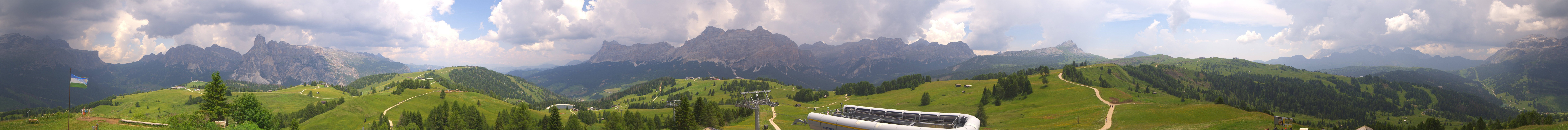 Archiv Foto Webcam Alta Badia: Panorama Bioch Hütte