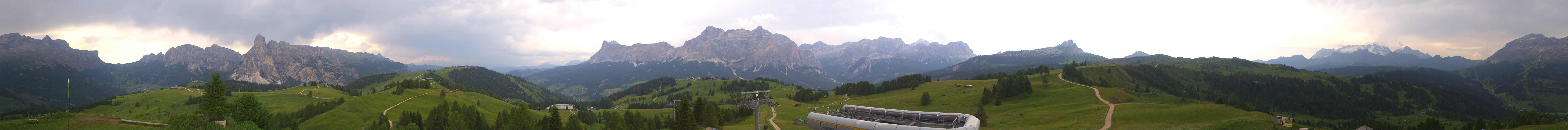 Archiv Foto Webcam Alta Badia: Panorama Bioch Hütte