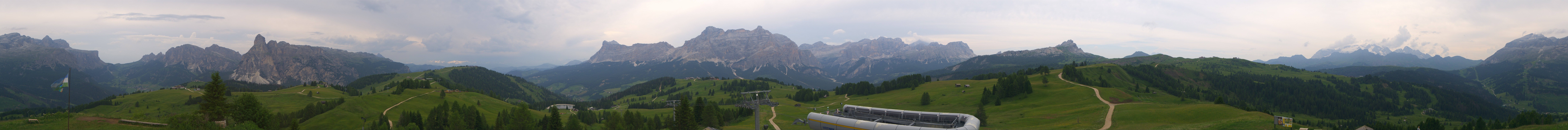 Archiv Foto Webcam Alta Badia: Panorama Bioch Hütte