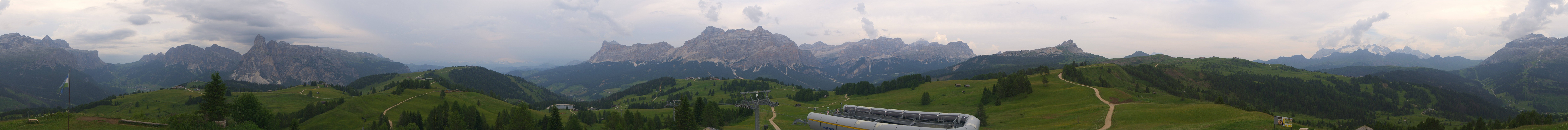 Archiv Foto Webcam Alta Badia: Panorama Bioch Hütte