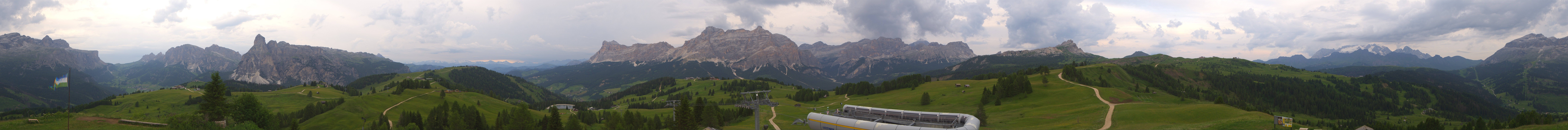 Archiv Foto Webcam Alta Badia: Panorama Bioch Hütte