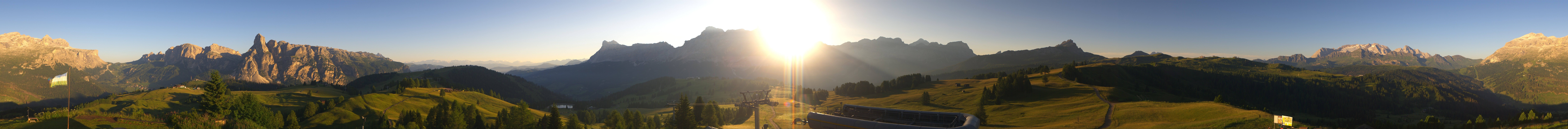 Archiv Foto Webcam Alta Badia: Panorama Bioch Hütte