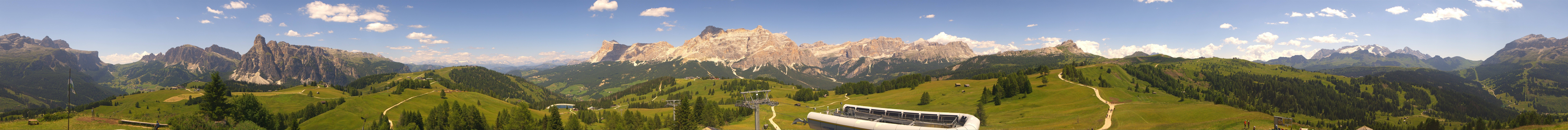 Archived image Webcam Alta Badia: View from Bioch Hut