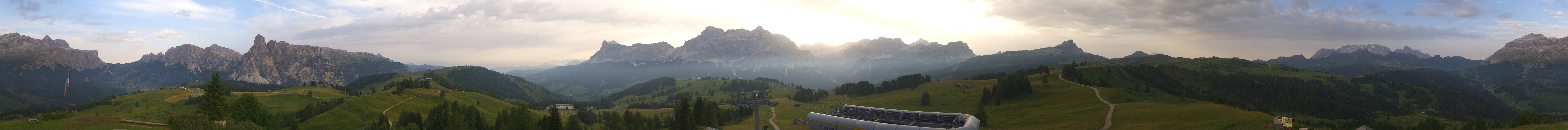 Archiv Foto Webcam Alta Badia: Panorama Bioch Hütte
